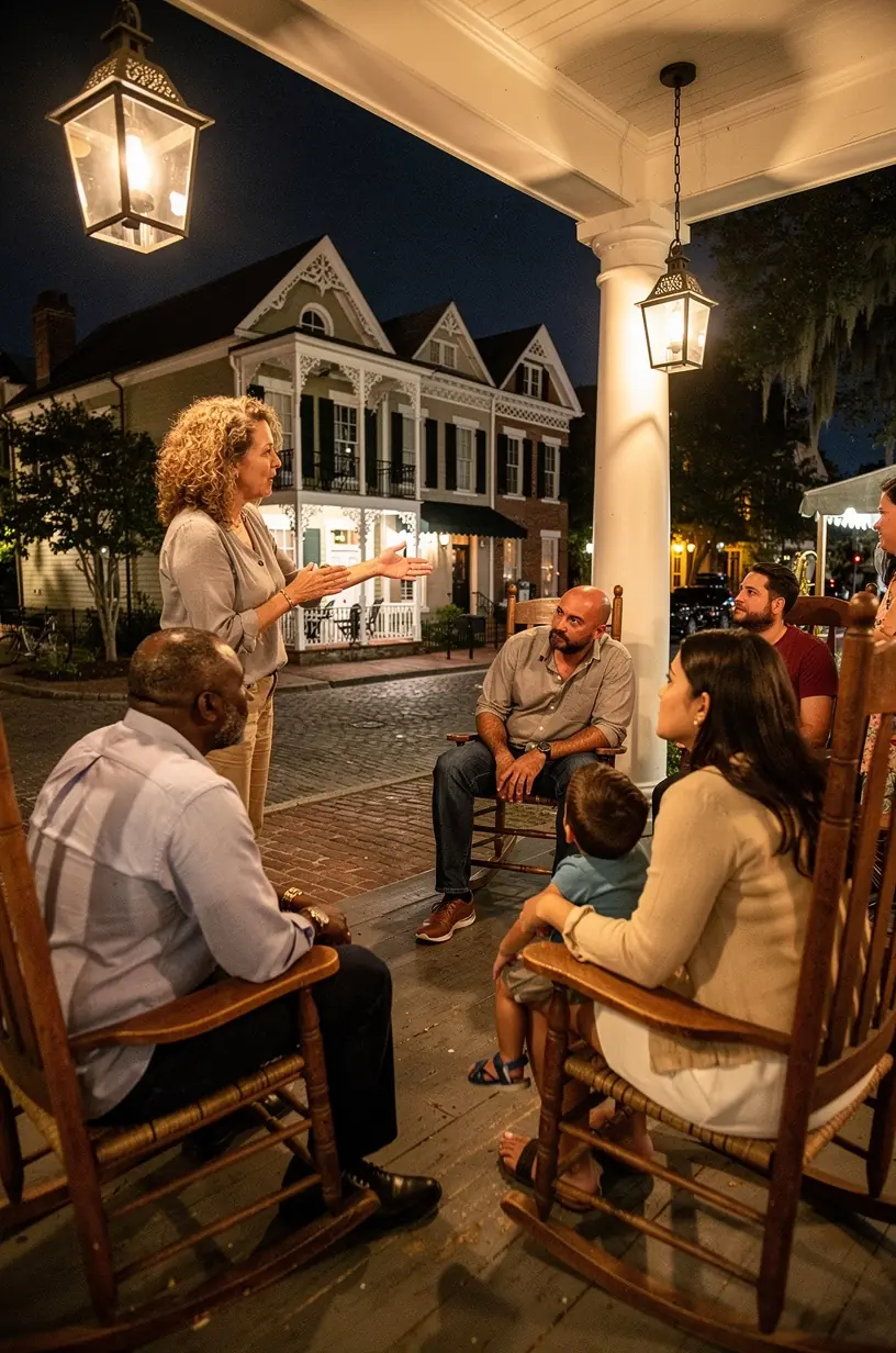 Marketing strategies for storytelling tour agencies.